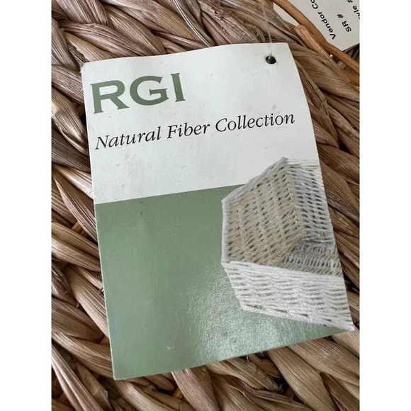 VNTG NWT OS Set of 9 Banana Leaf Woven Trivets, Hot Pads - Picture 3 of 4